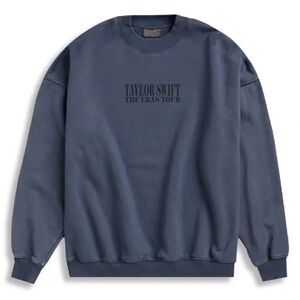 Taylor Swift Eras Tour Blue Crewneck Sweatshirt